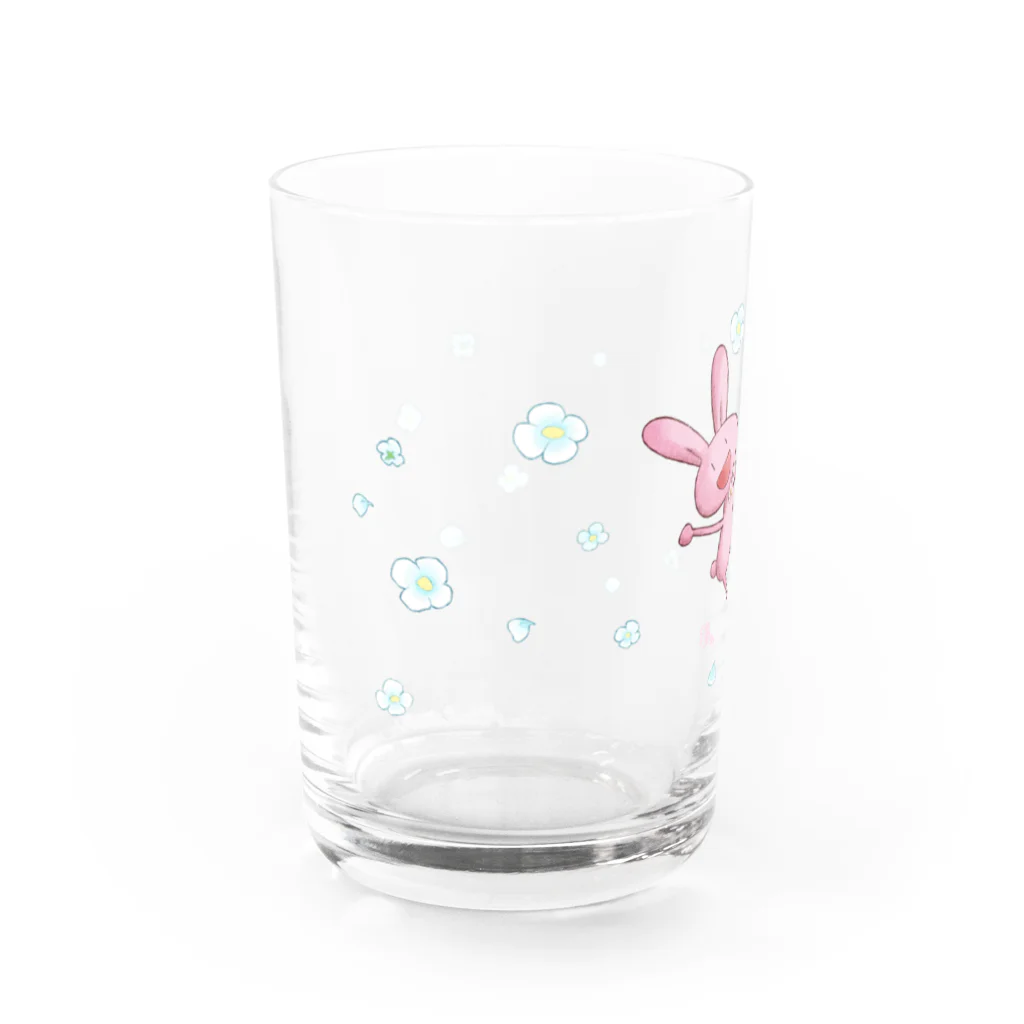 村長さわのぶらんちゃん Water Glass :left