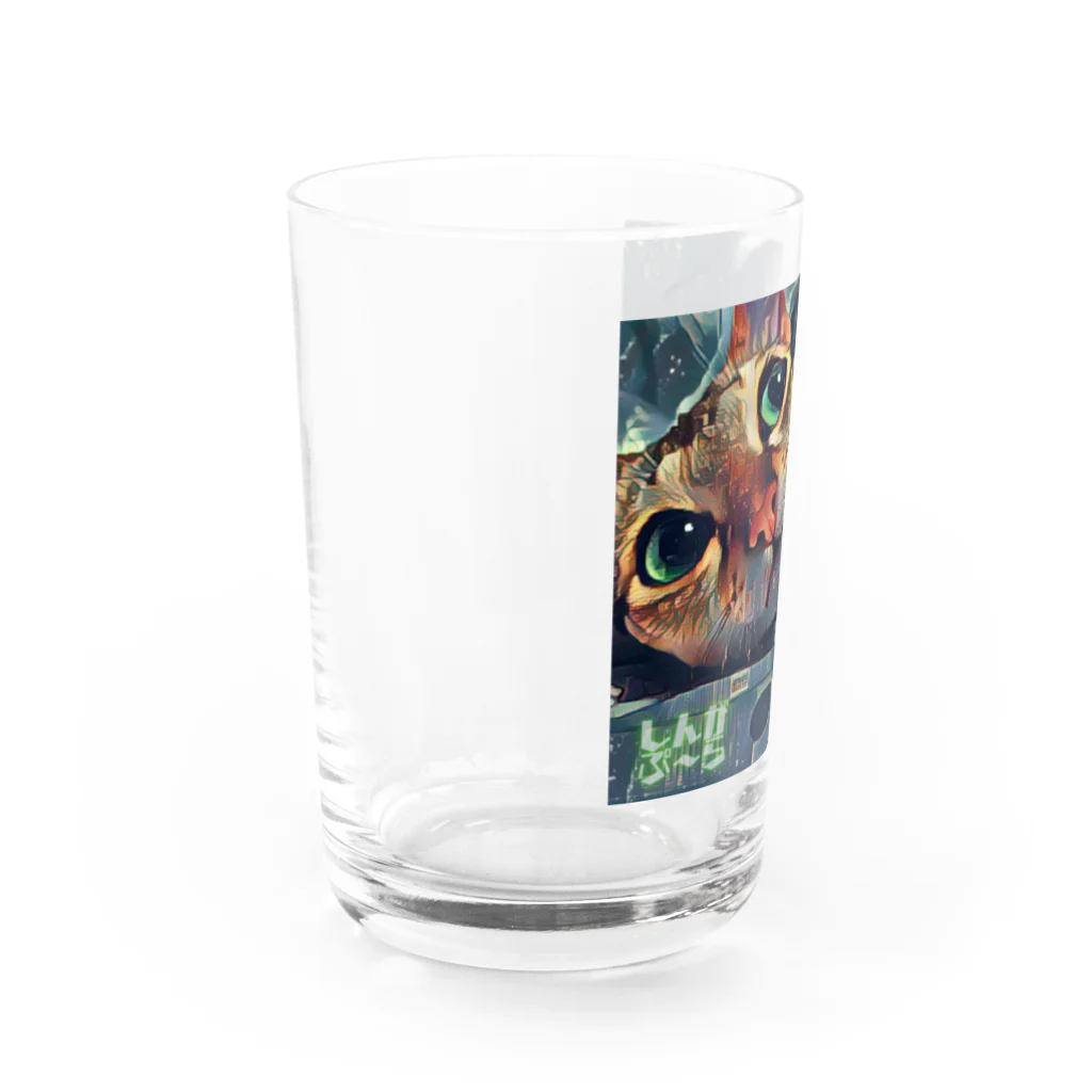 こげいろにゃんこ しふぉんくんのしふぉにゃん Water Glass :left