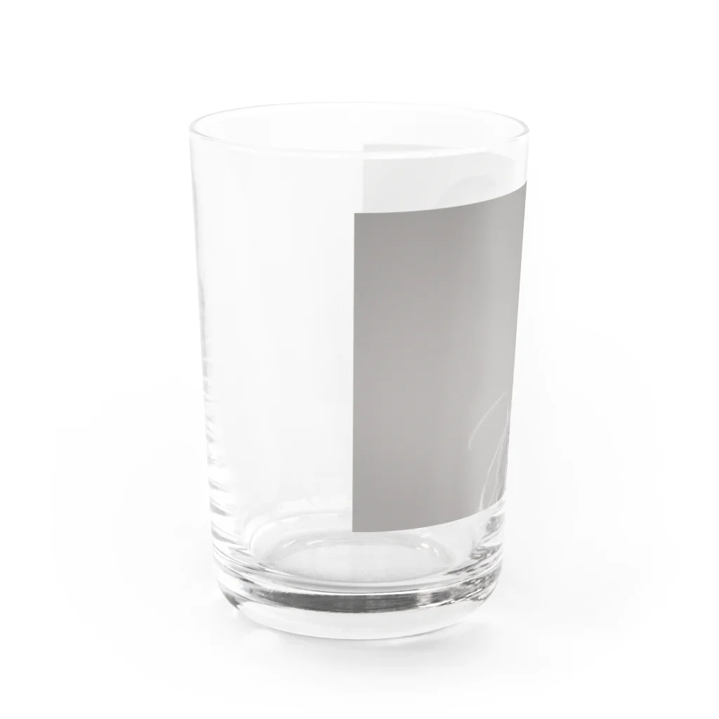 紅崎重工のモノクロ少女 Water Glass :left