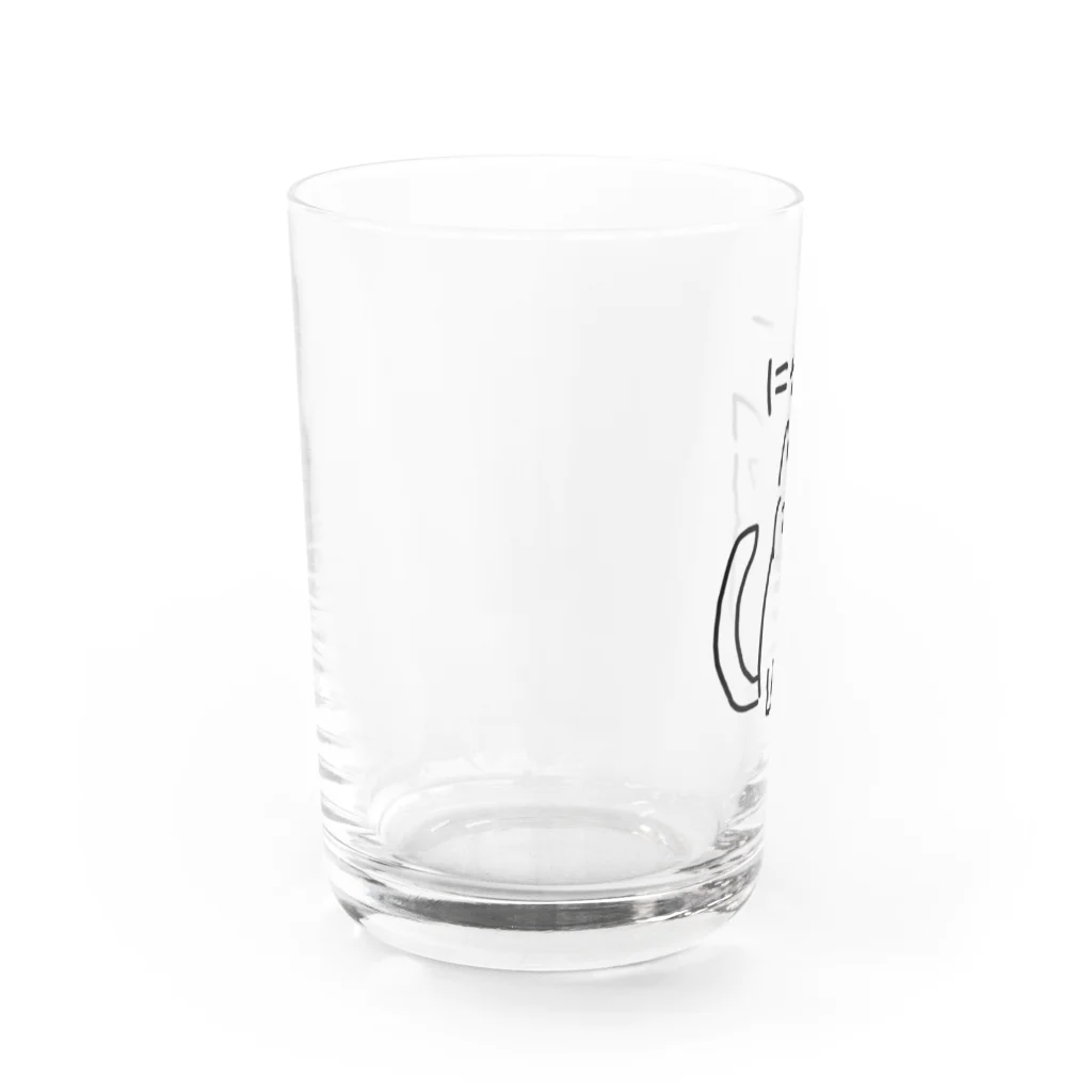 ののの猫屋敷の【ピカソ】 Water Glass :left