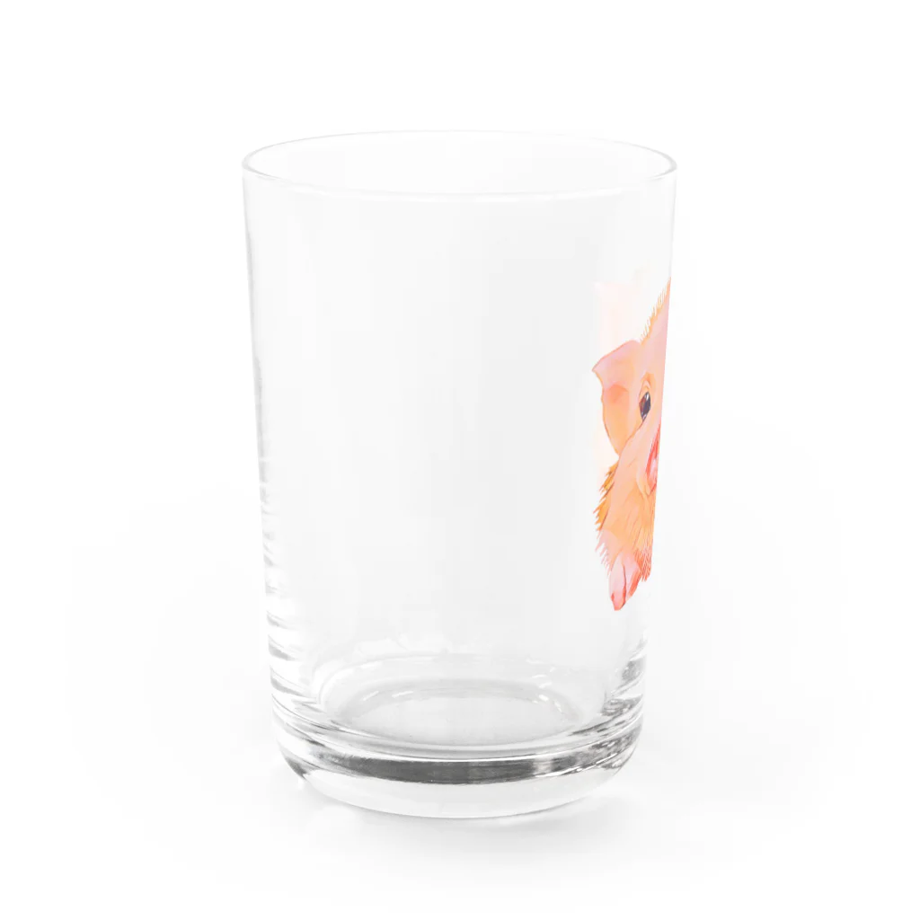 ジュノの秘密のアトリエのマイクロブタ／Juno Water Glass :left