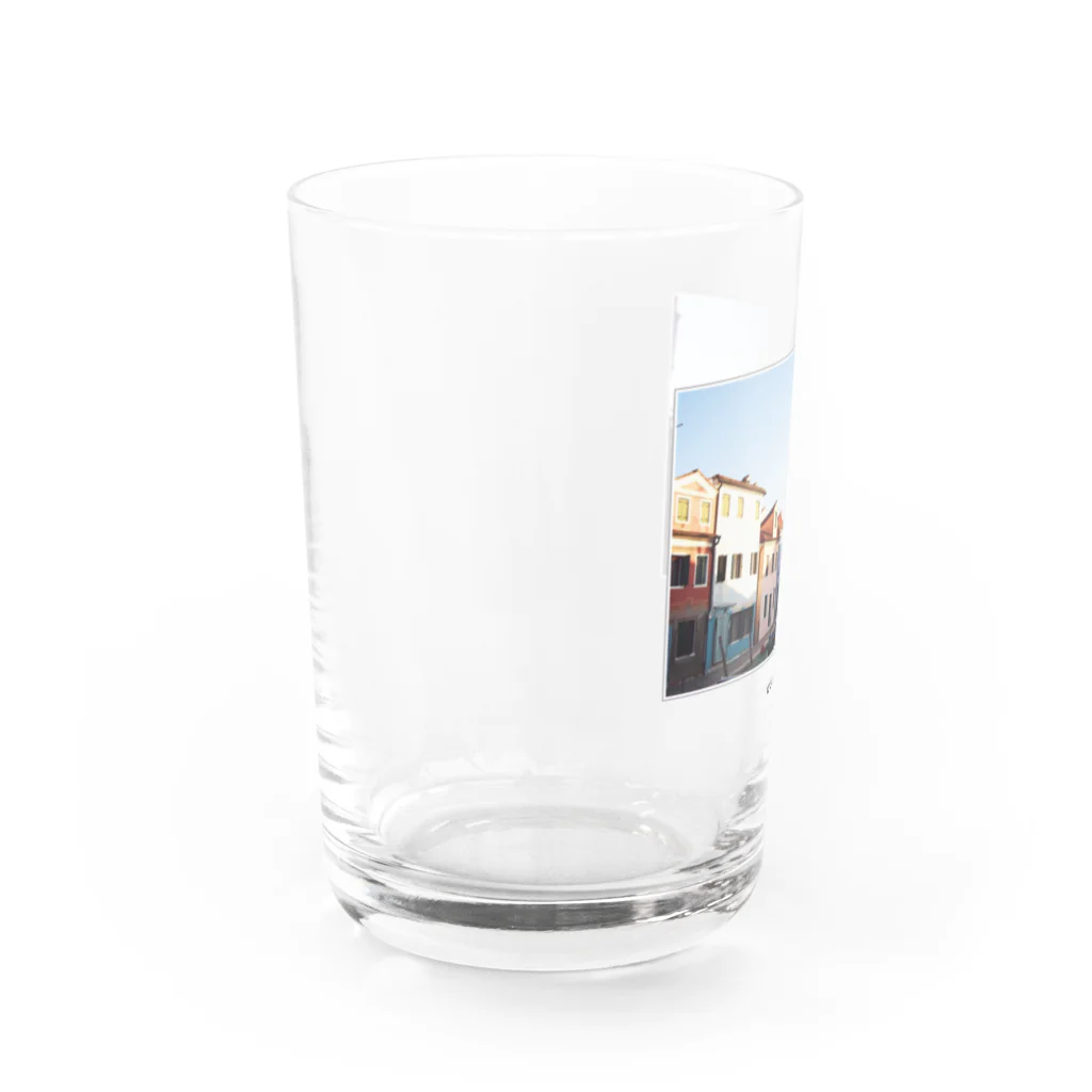 旅するTシャツ。のOttobre.9 / burano，italia Water Glass :left