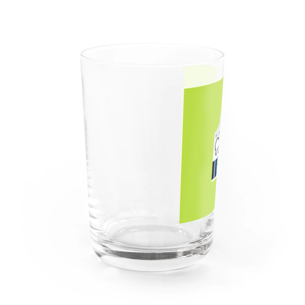 にゃにゃ助のボロボロの消しゴム君 Water Glass :left