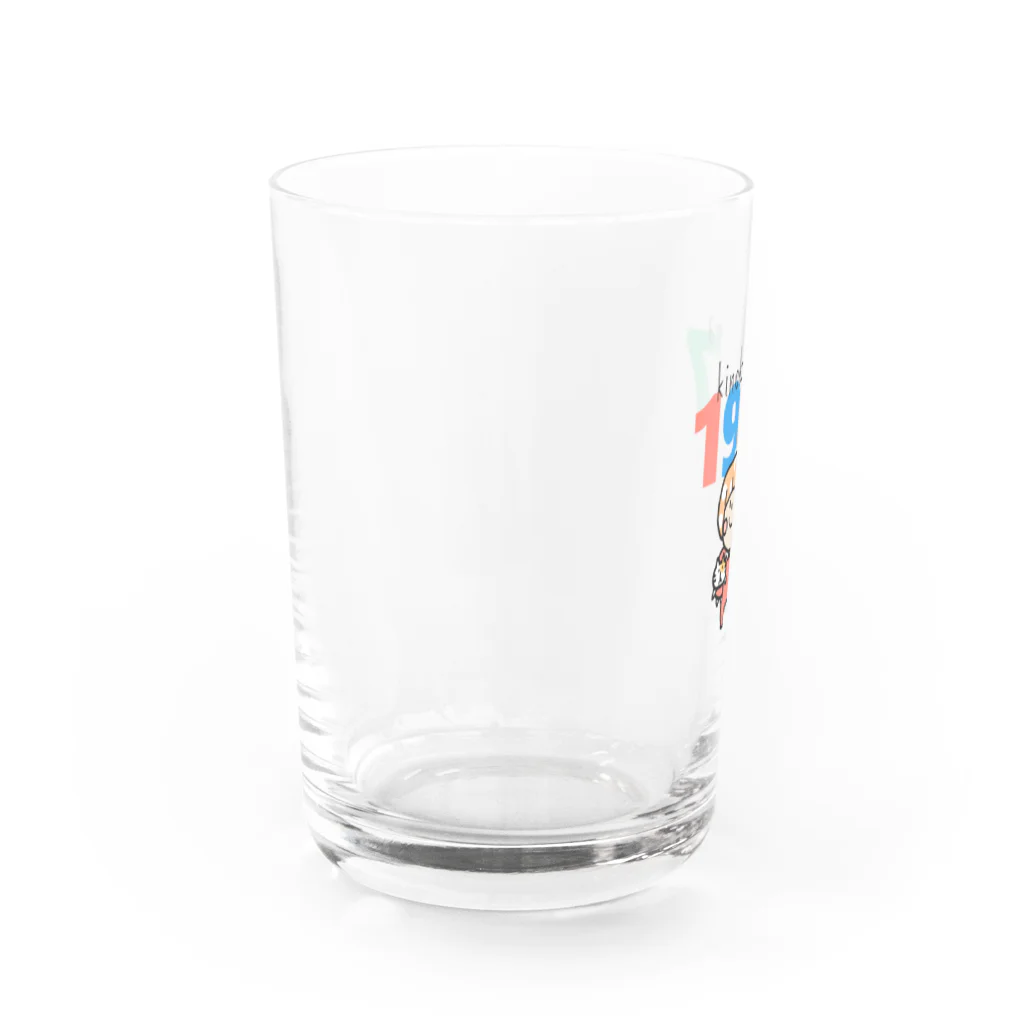 しょこのハンドメイドのきのこあたまのこ Water Glass :left