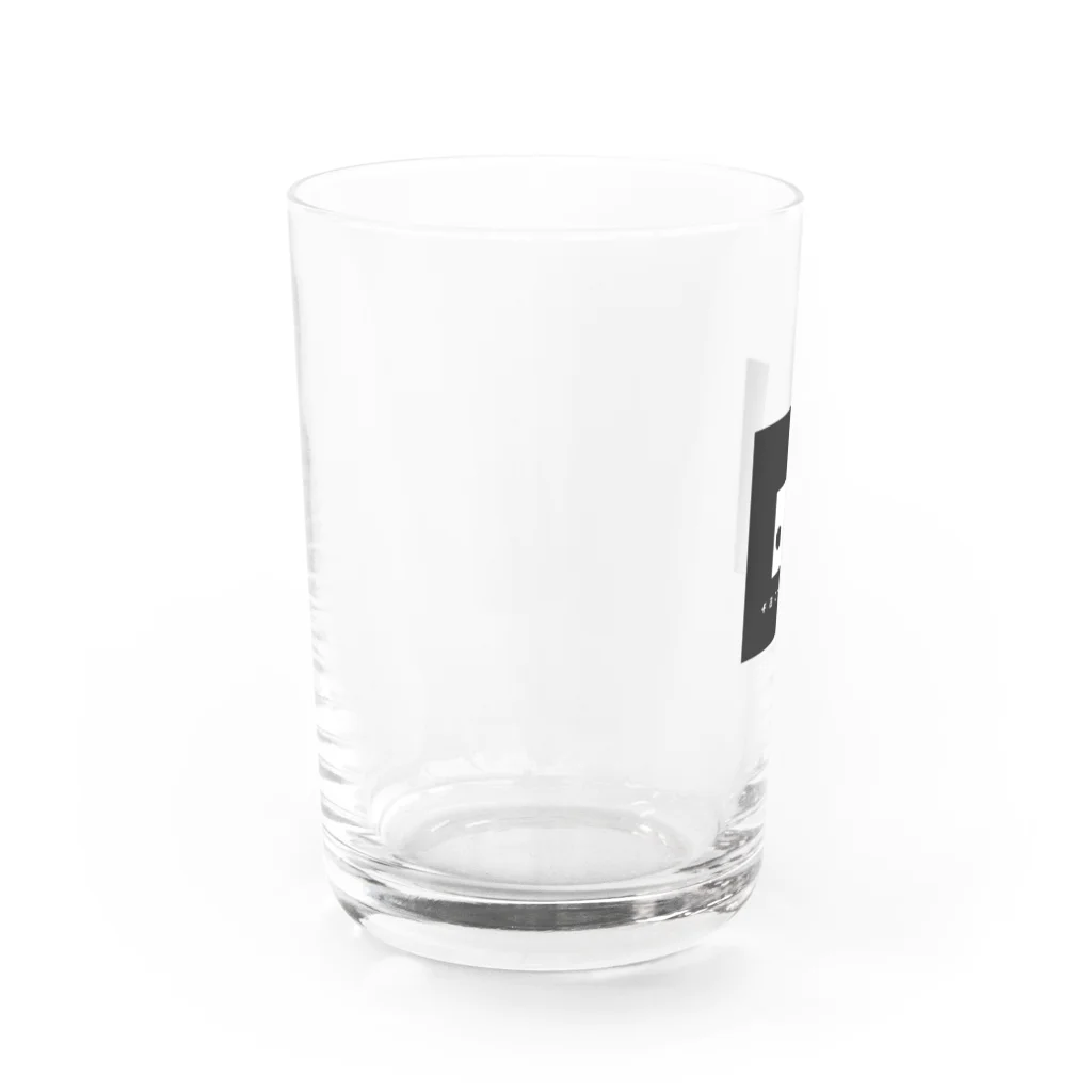 SquareHeadFactoryのSquareHeadFactoryロゴ Water Glass :left