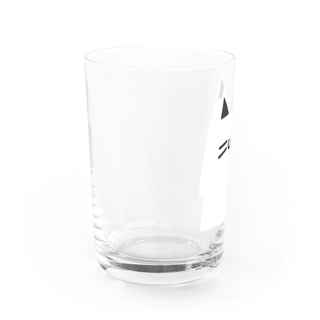 一角堂のぬーこ Water Glass :left