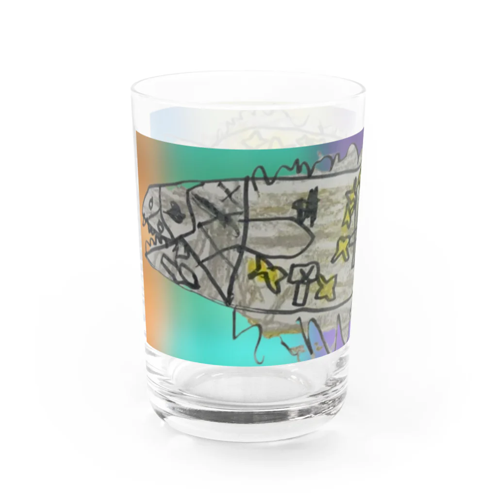 DAISHOPのおさかなロック３ Water Glass :left