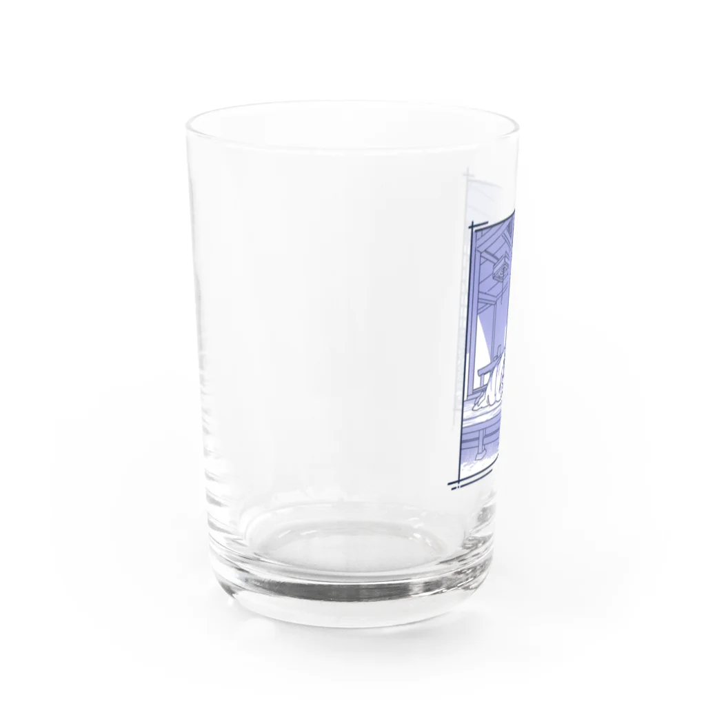 土星のふたりしずか Water Glass :left