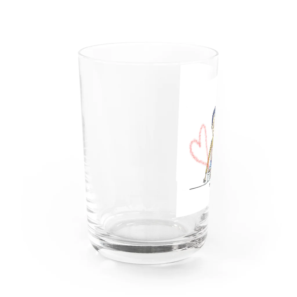 ..EMMAの珈琲の店もっく×EMMAコラボアイテム Water Glass :left