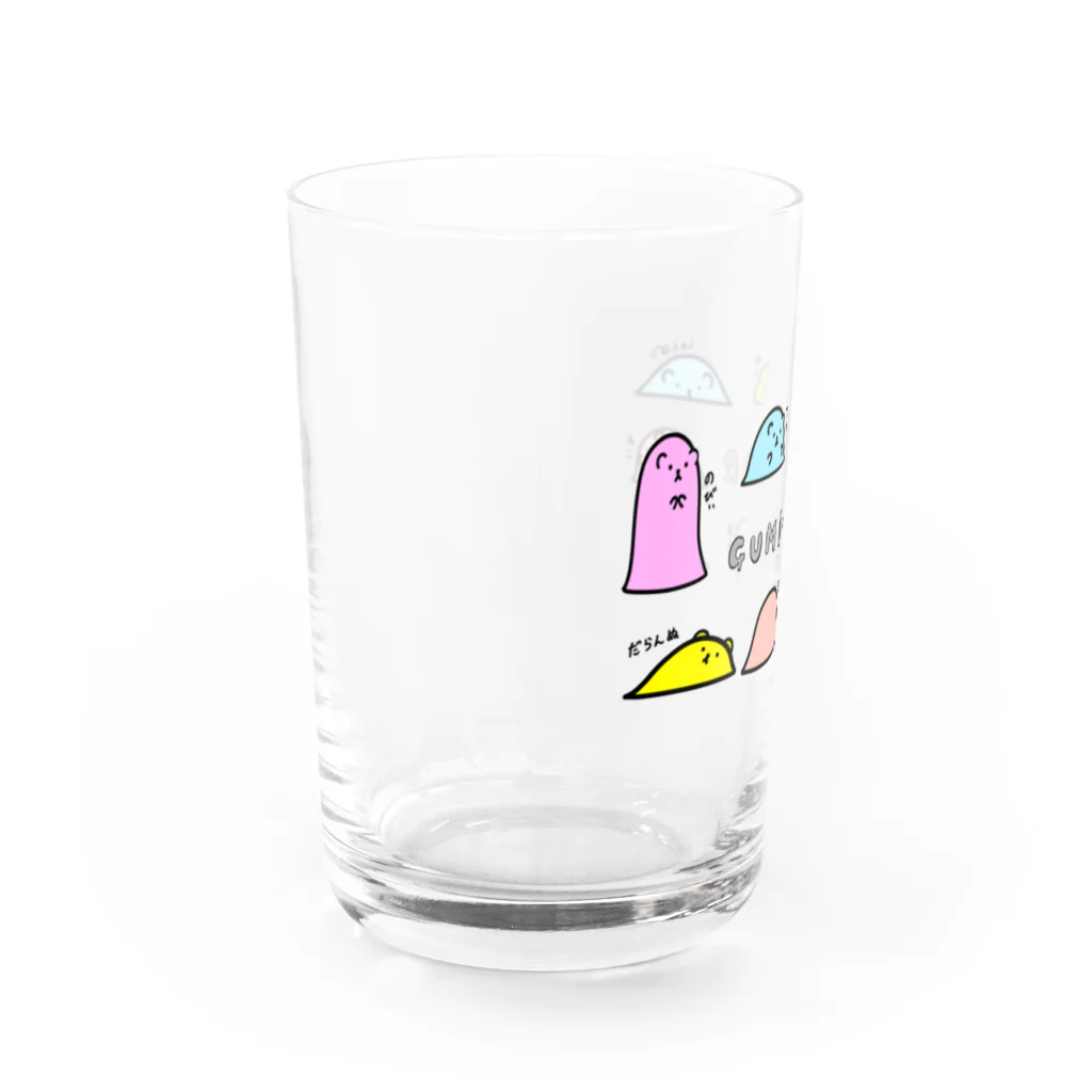 グミベアのおうちの色んなグミベア Water Glass :left