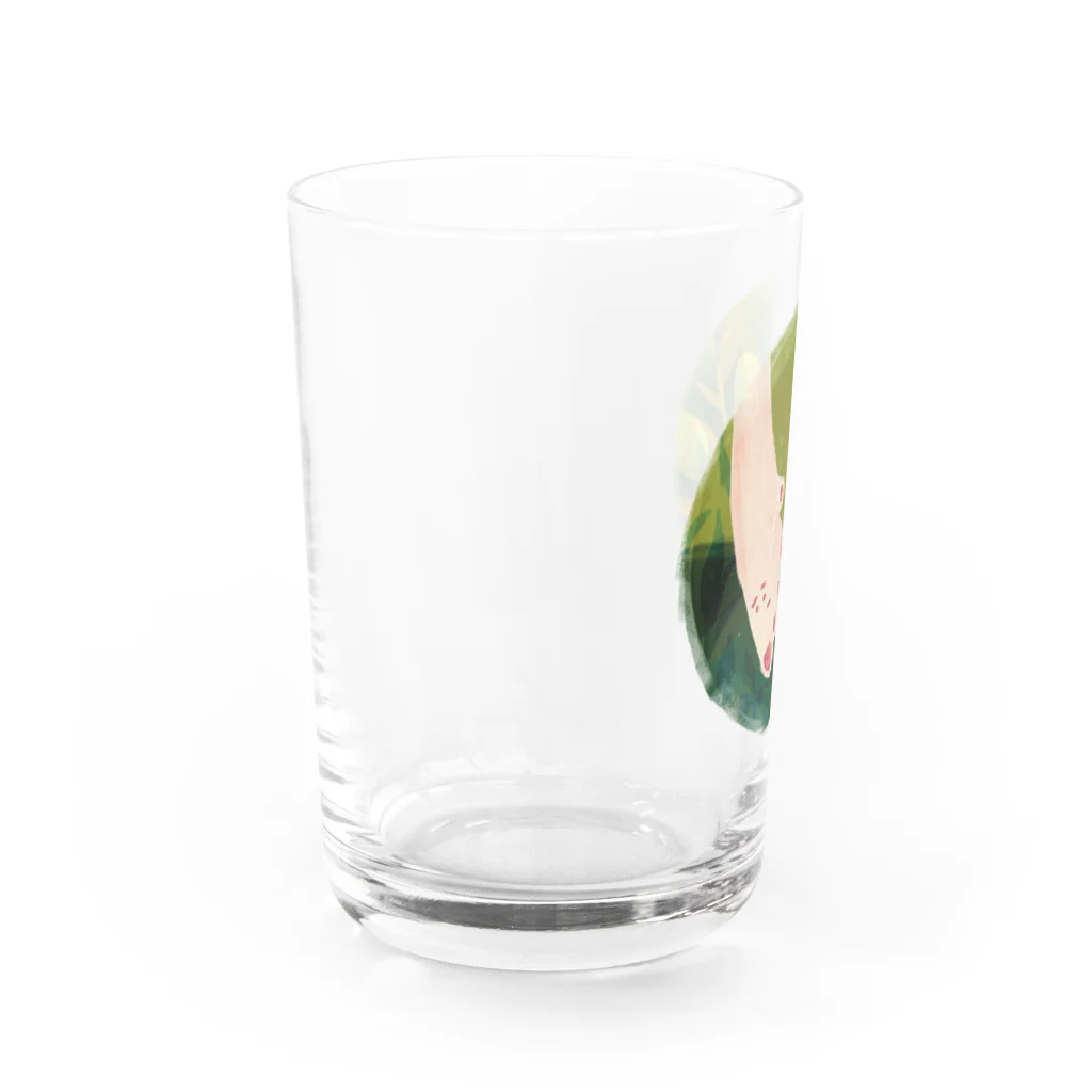 okayun.のオリーブラブ Water Glass :left