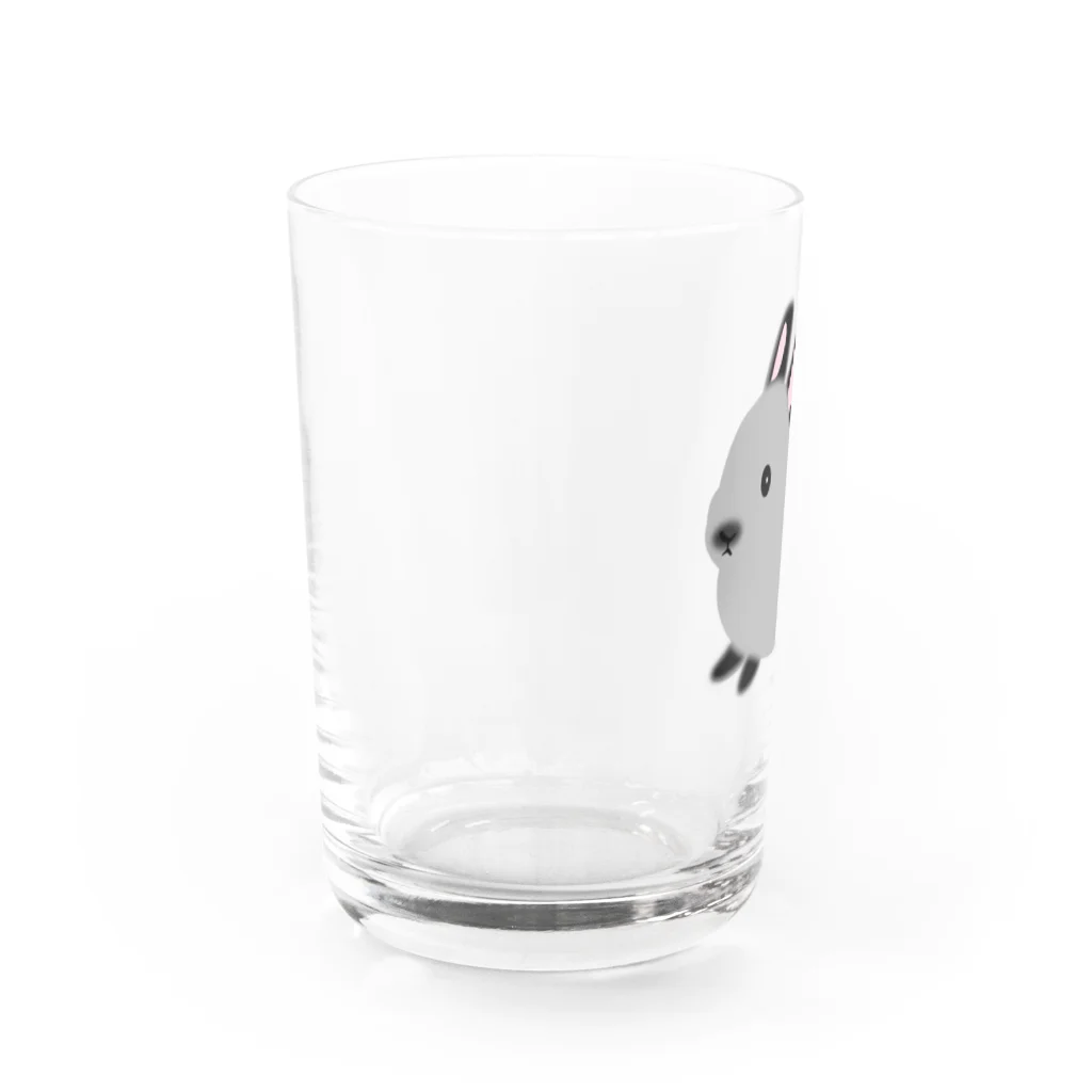 whiterabbit2010のうさぎ　サイアミーズスモークパール Water Glass :left