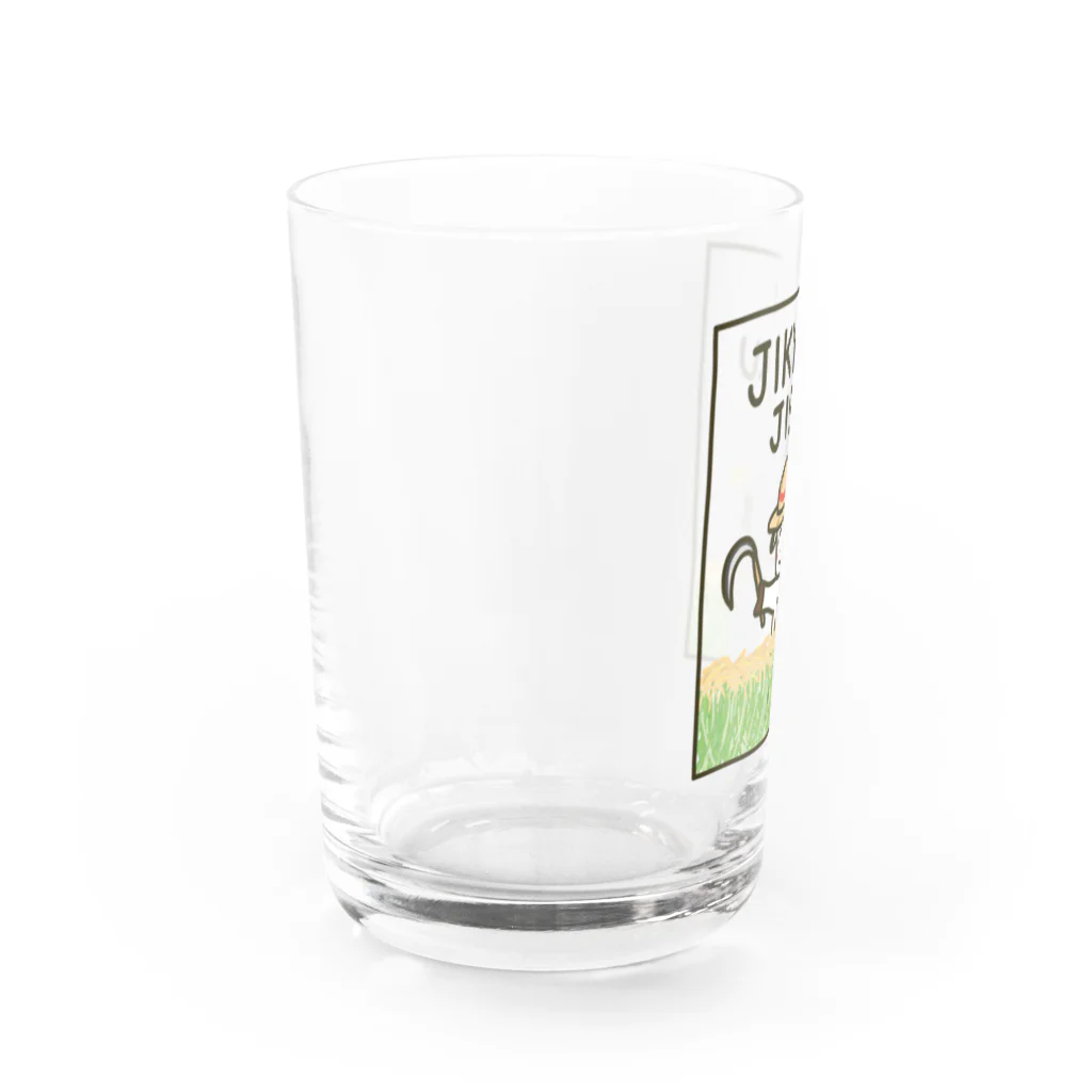 旅々PHOTOのじきゅ～じそく ver.稲刈り Water Glass :left