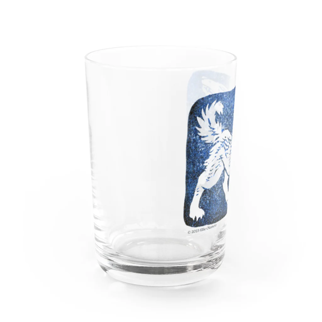 おかもとえりのジェヴォーダンのけもの Water Glass :left