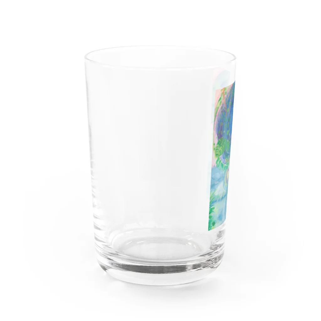 Komitu の　不思議な世界の琉球の聖地の龍神様 Water Glass :left