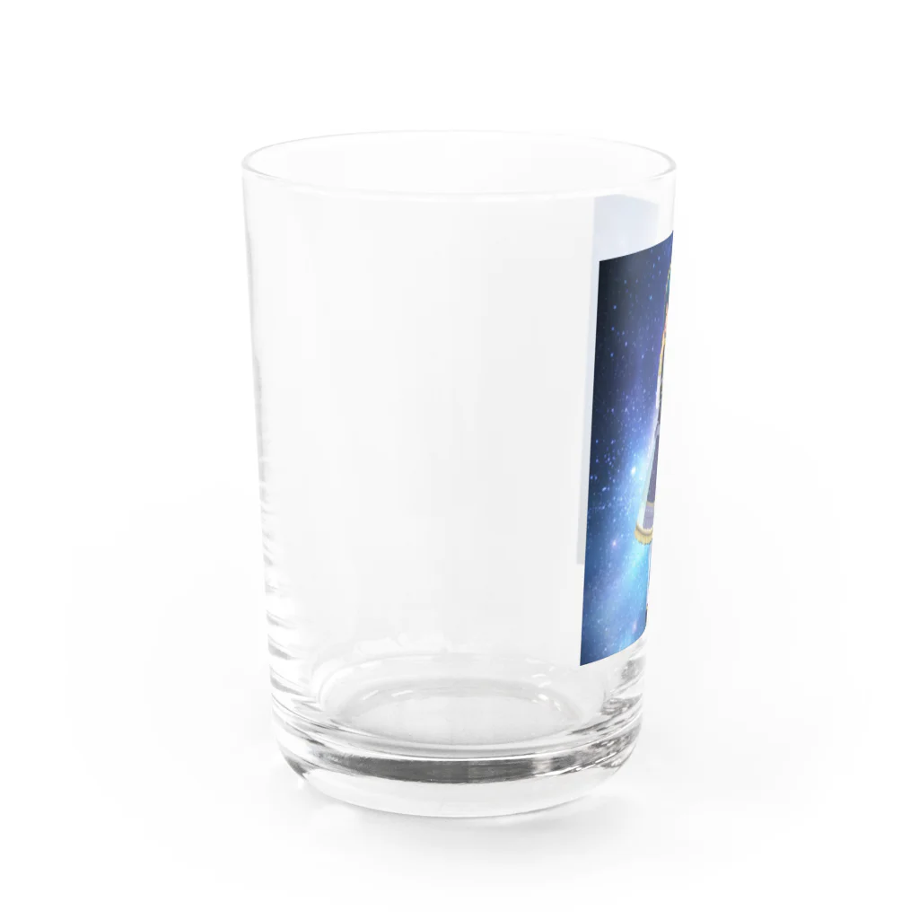 SAKUPRO_公式ストアの摺上ゆのガチ勢 Water Glass :left