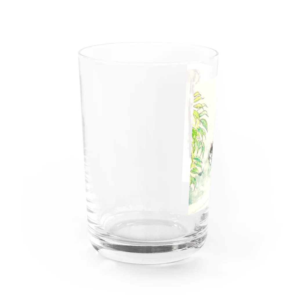 前田まゆこの錆と猫 Water Glass :left