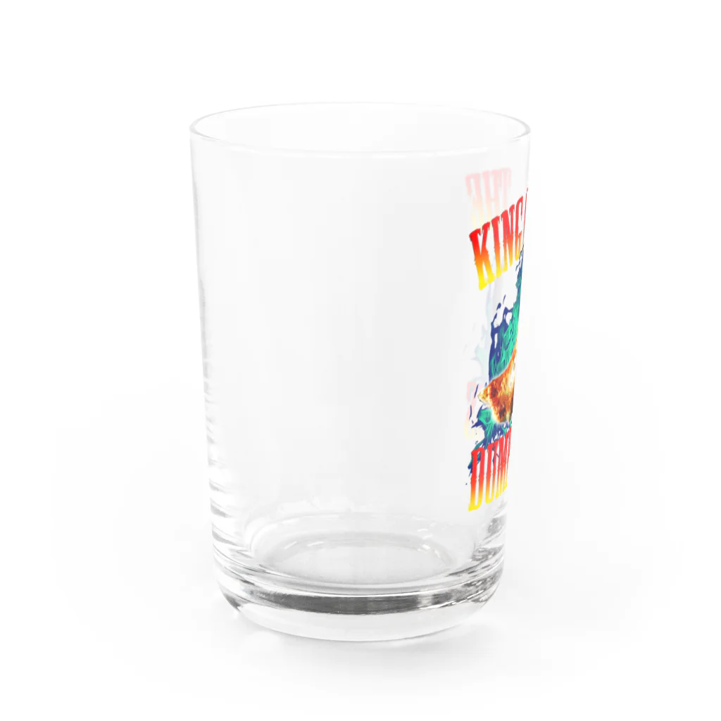 中華呪術堂（チャイナマジックホール）の餃子王 KING OF THE DUMPLINGS Water Glass :left