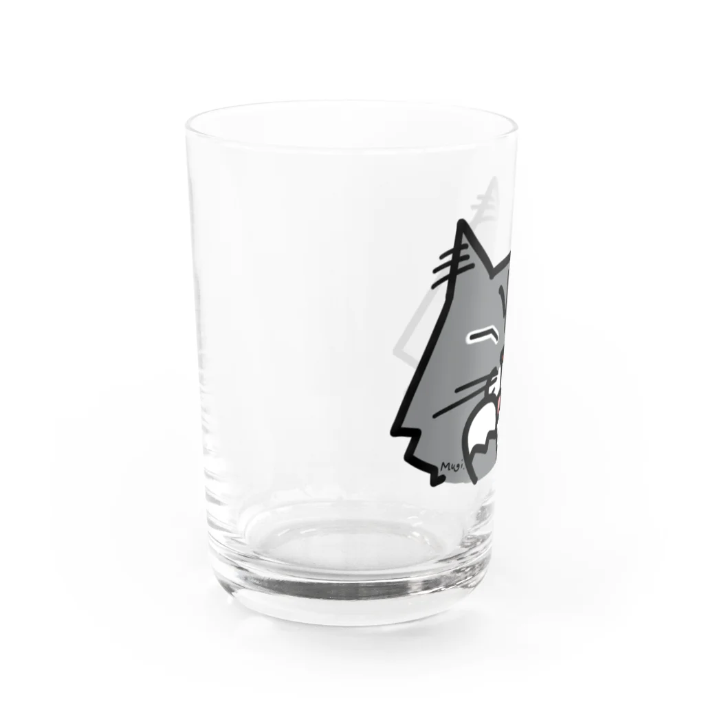 Ku’s family catのMUGI 猫 x YUMMY Water Glass :left