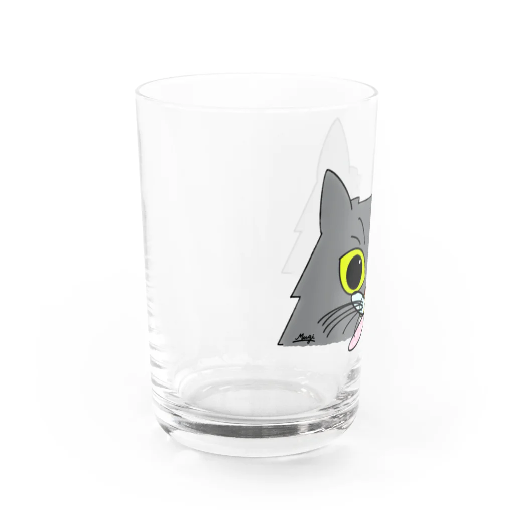 Ku’s family catのMUGI 猫 x Dragonfly Water Glass :left