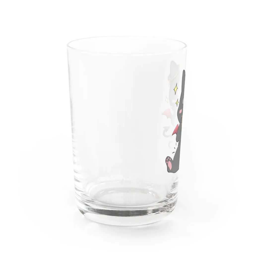 こたまおショップ【公式】の【まおたろう】たいやきもぐもぐ Water Glass :left