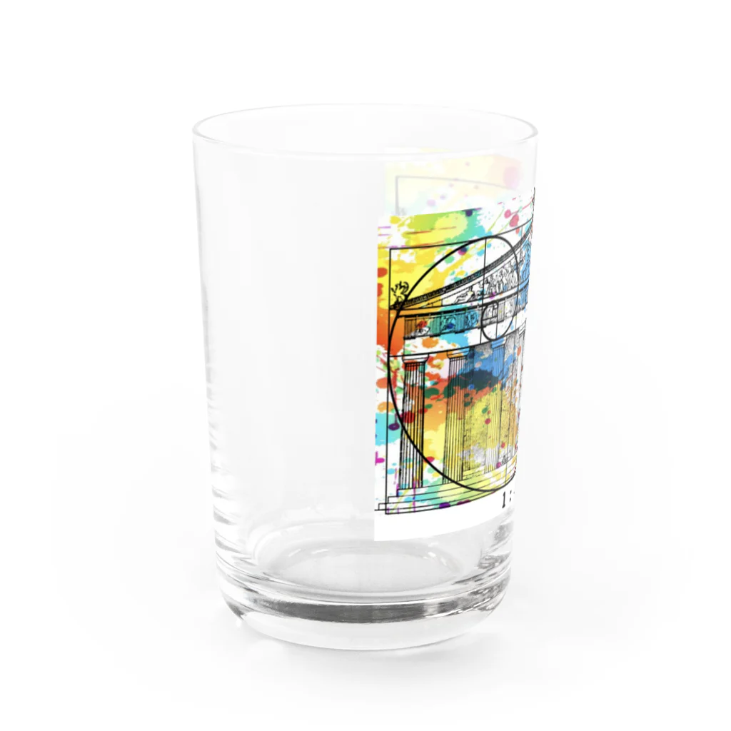ハルティン<designed by an architect>のART×名建築 パルテノン神殿 Water Glass :left