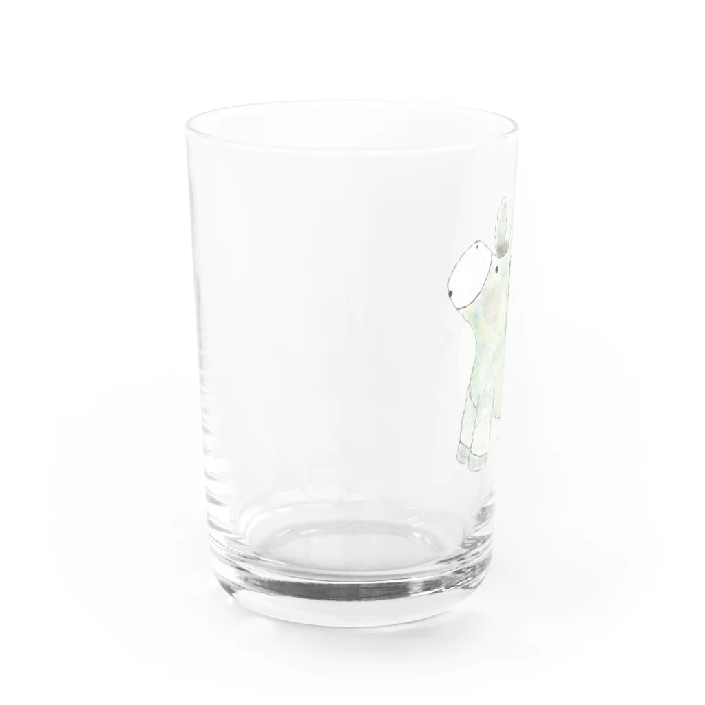 akiのろばの子 Water Glass :left