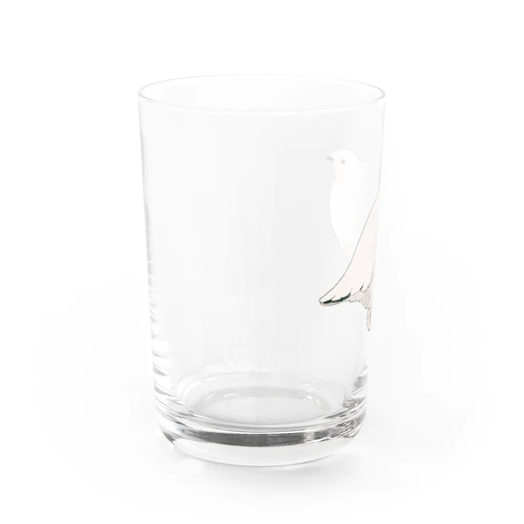 ⚡️カミナリ運送⚡️のとことこらいちょう Water Glass :left