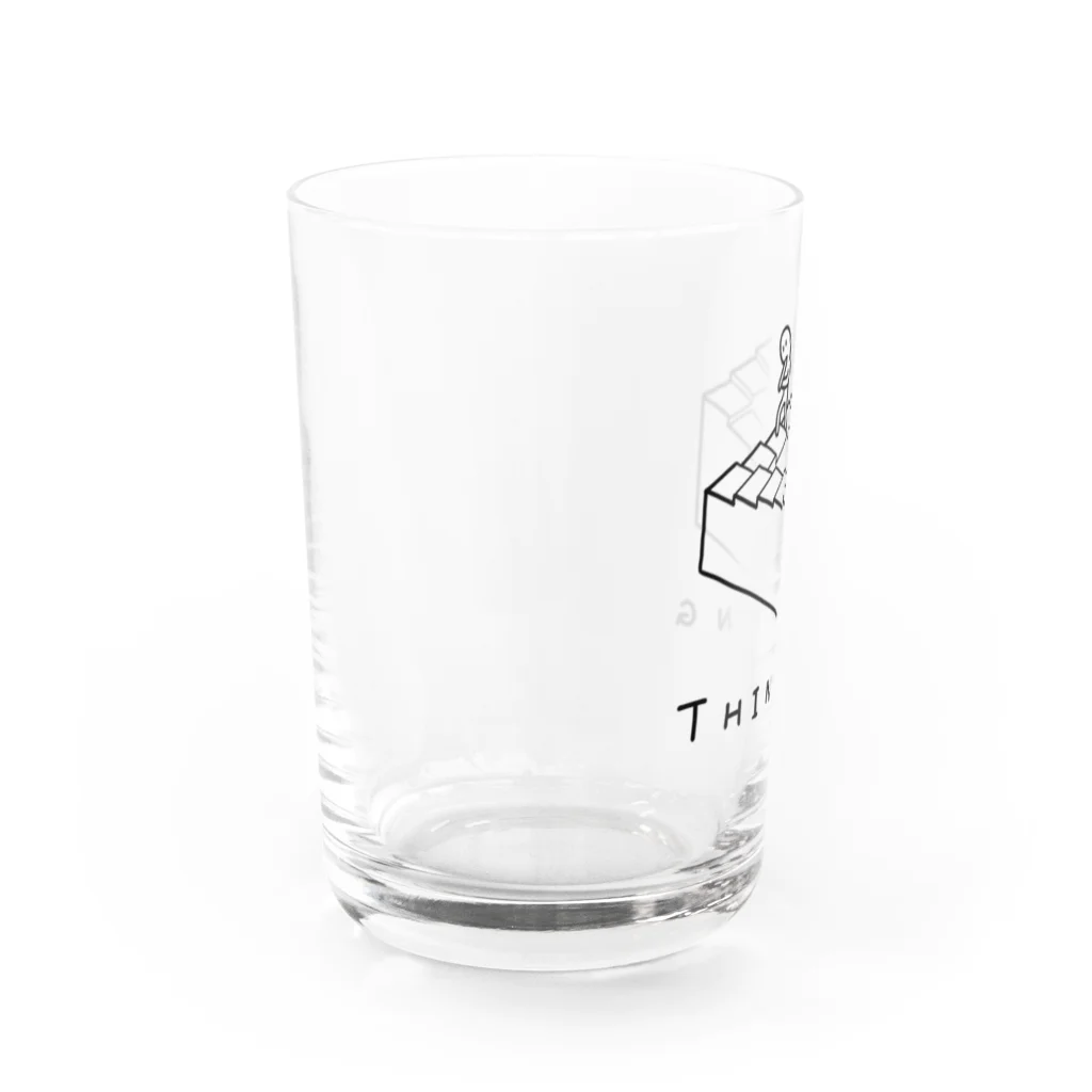 leMOON自由工房のTHINKING Water Glass :left