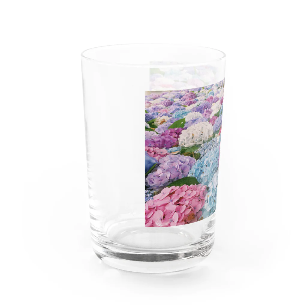 闘牛チャンの涼しげモコモコ Water Glass :left