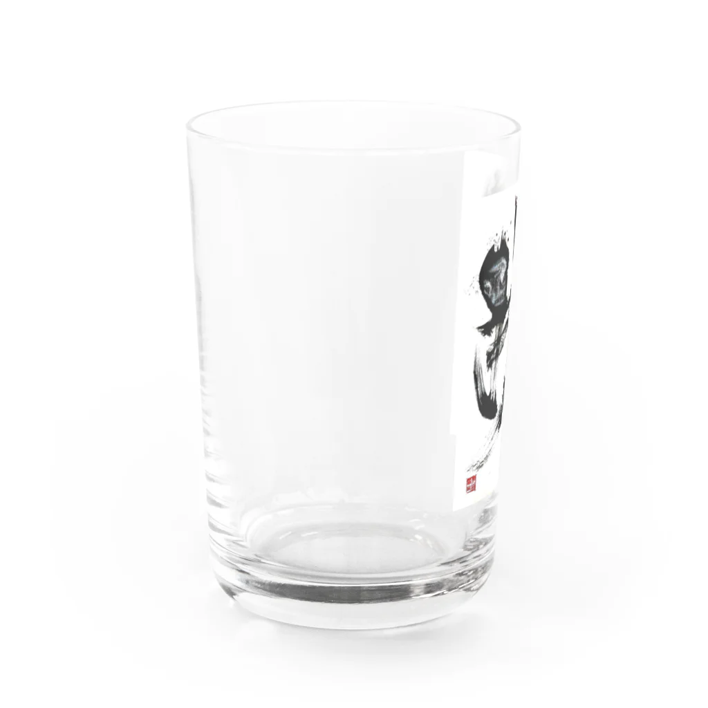 書道家 川﨑洋虎(旧 川﨑章史)の我がママ Water Glass :left