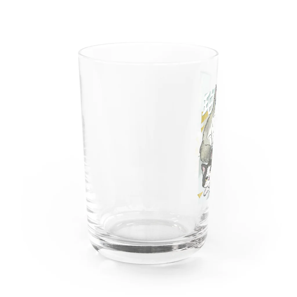 ICE BEANSの珀・燦 Water Glass :left