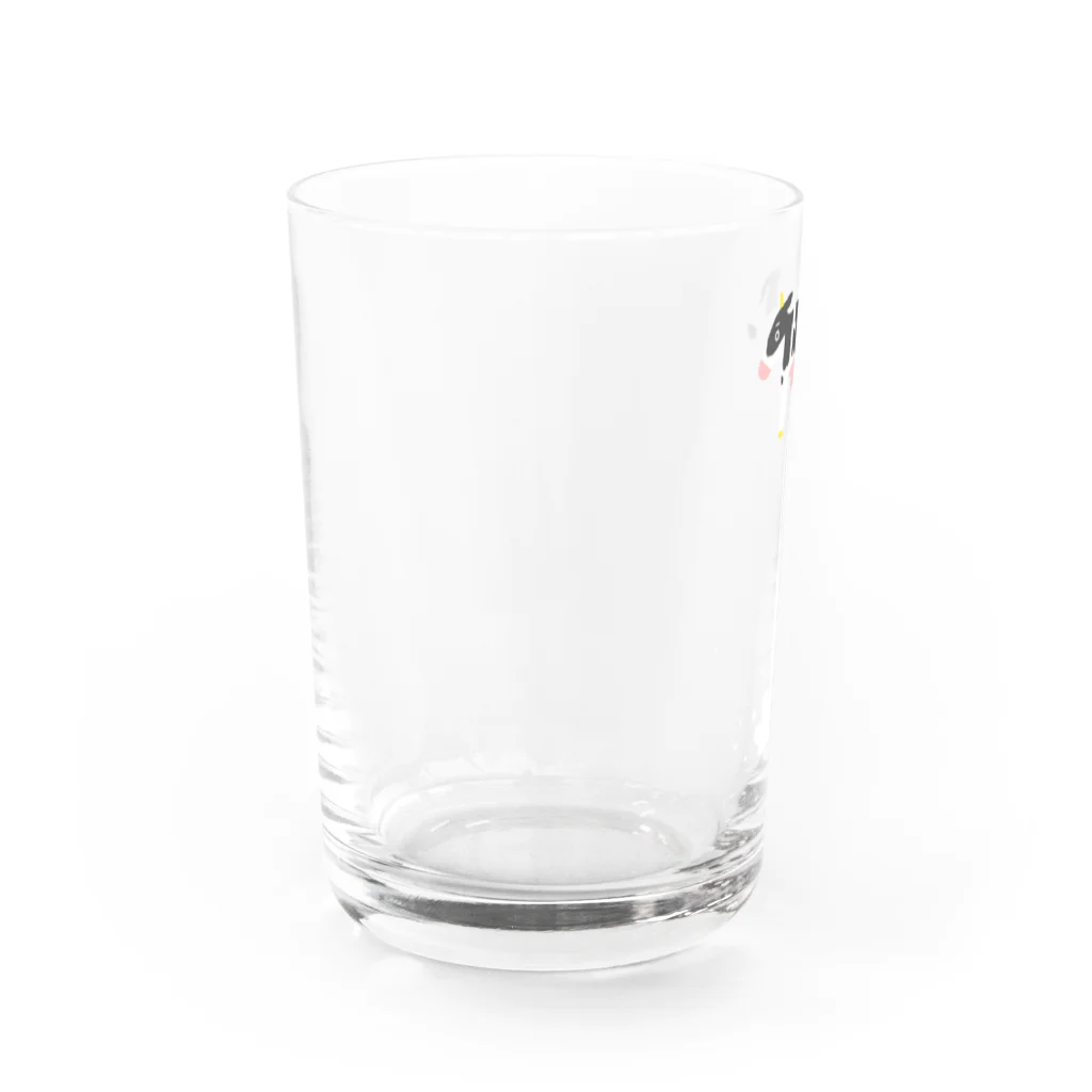 八羽のコップに直で絞ってくれる牛さん Water Glass :left