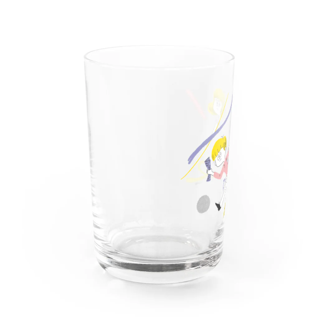 Comillyのリンロンラン Water Glass :left