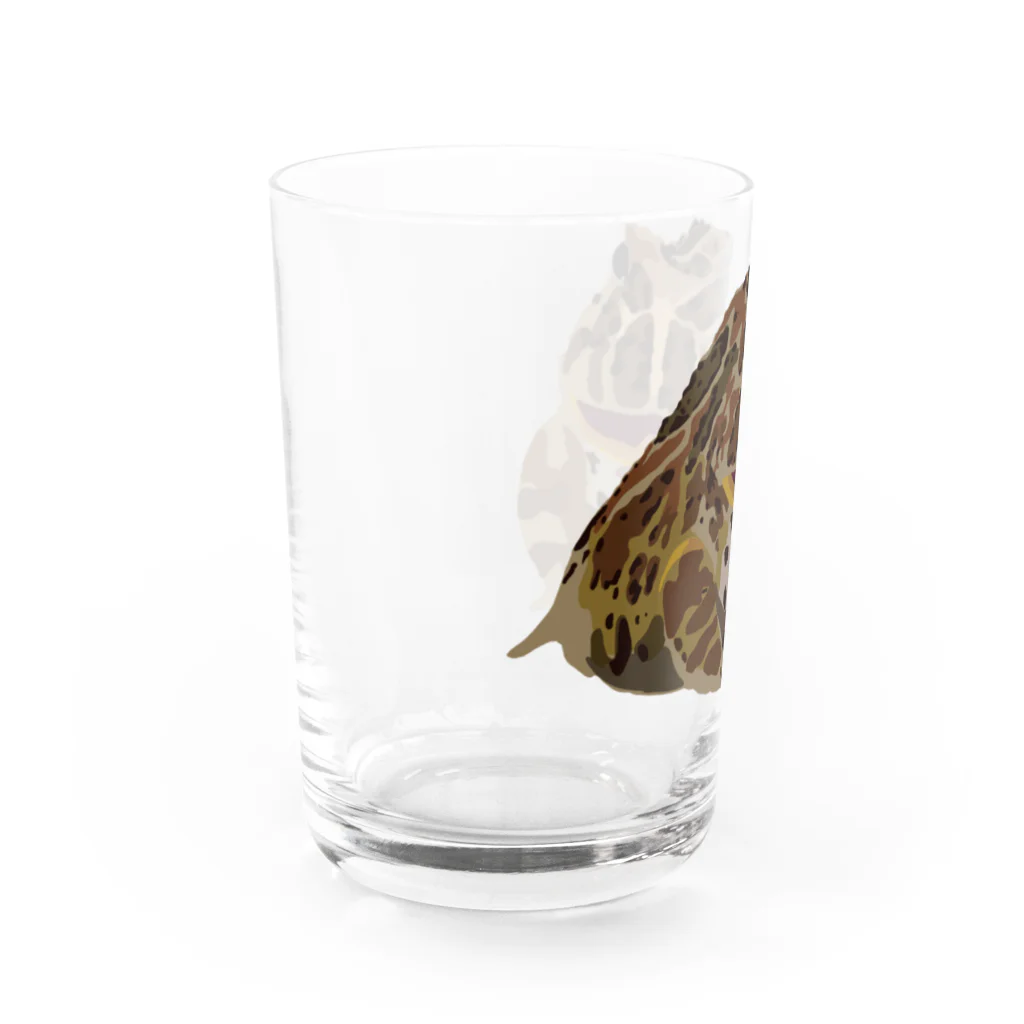 井上アフターバーナーのケロッピちゃん Water Glass :left