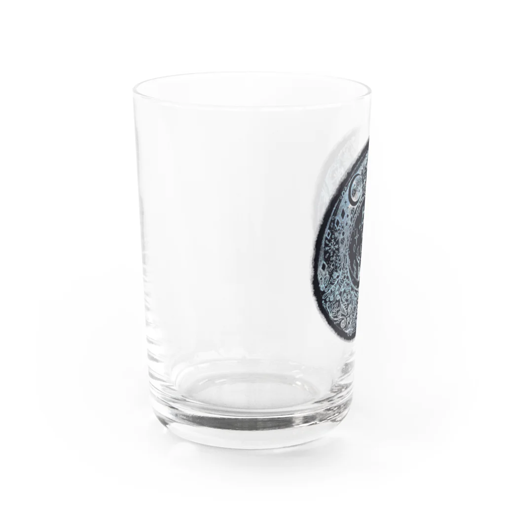 mamama_maの銀色のねこ Water Glass :left