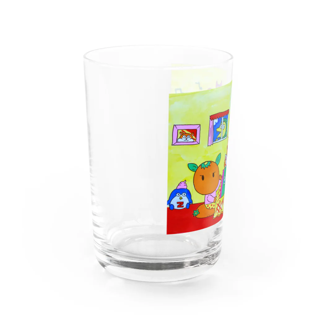 YOJIのこたつみかんくん Water Glass :left