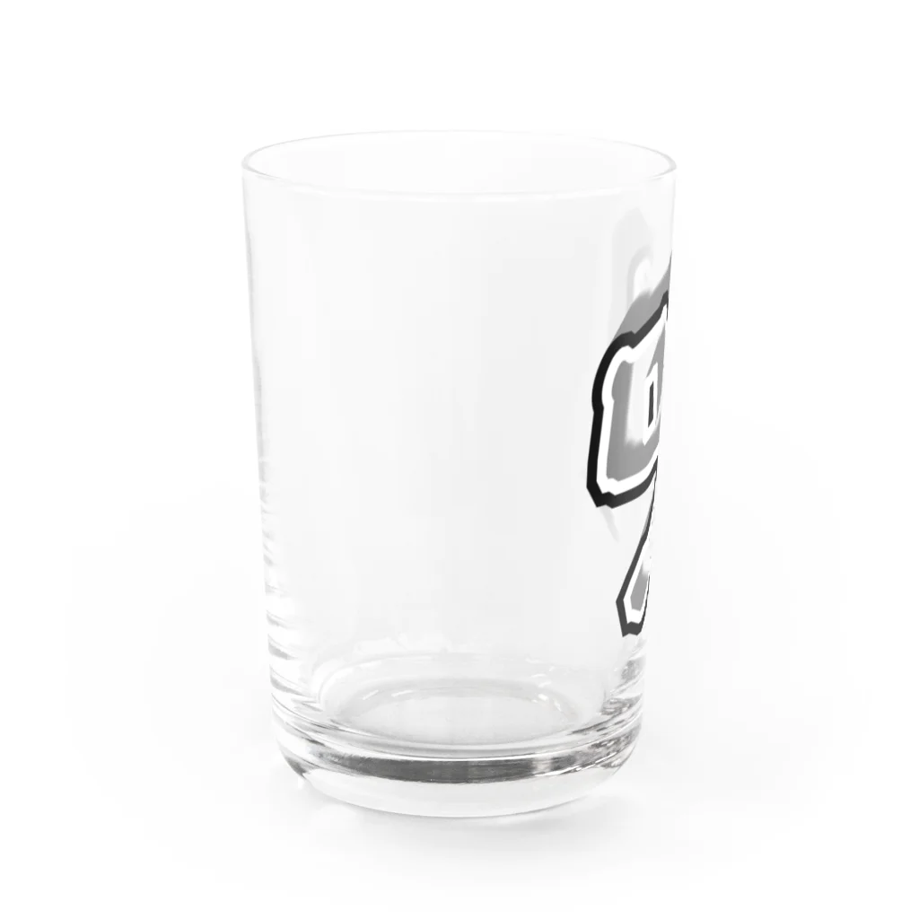 LalaHangeulの멋 (粋) ハングルデザイン Water Glass :left