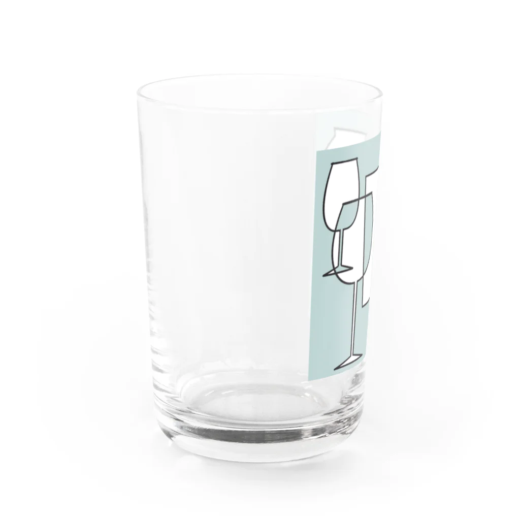 konitanasa_drawのいろんなグラス Water Glass :left