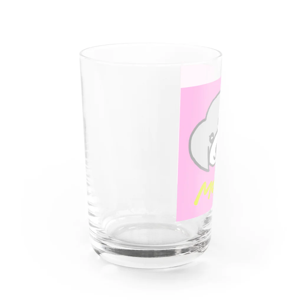 BTK-originalのモモ Water Glass :left