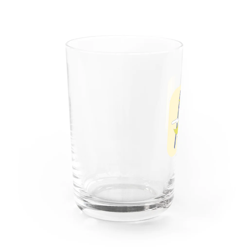 𝘮𝘰𝘰𝘯のグラス Water Glass :left