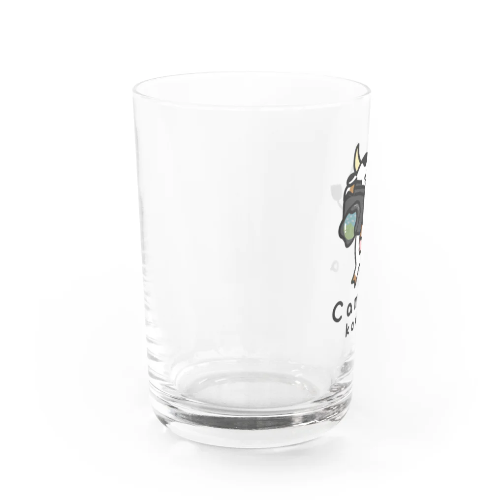 旅々PHOTOのかめらこうし Water Glass :left