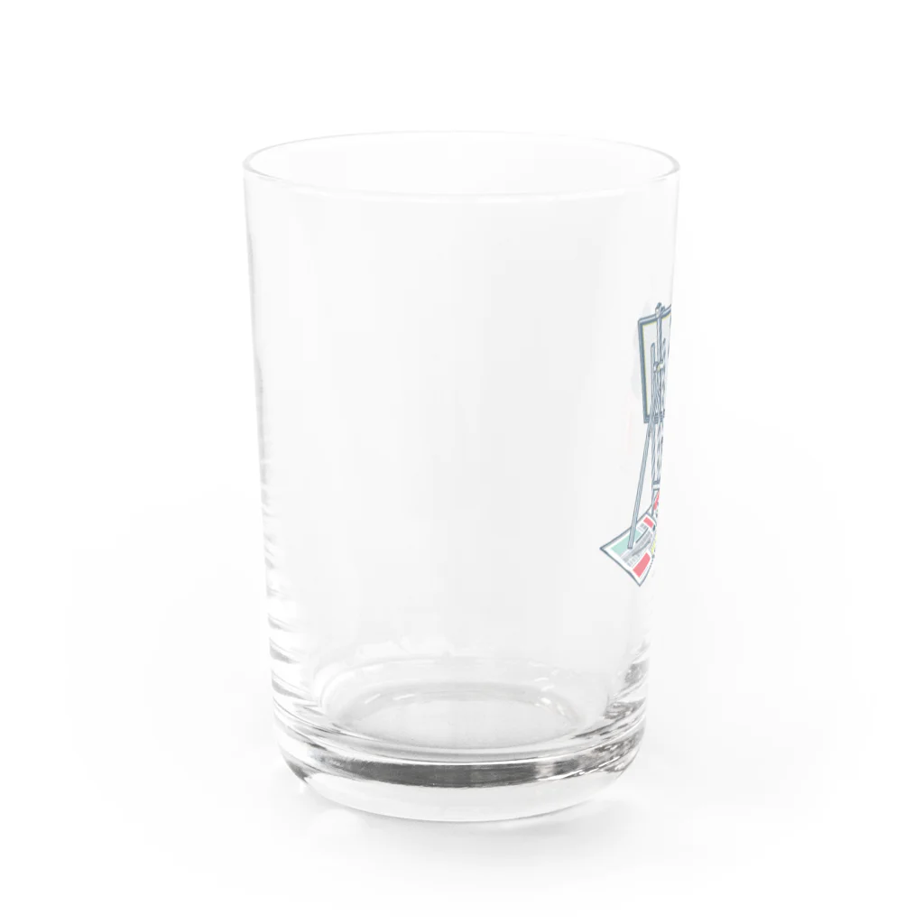 モナカの時間も忘れて Water Glass :left