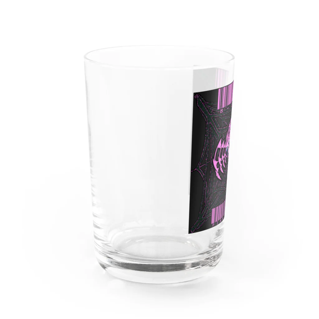 Ａ’ｚｗｏｒｋＳの8-EYES PINKSPIDER BLK Water Glass :left