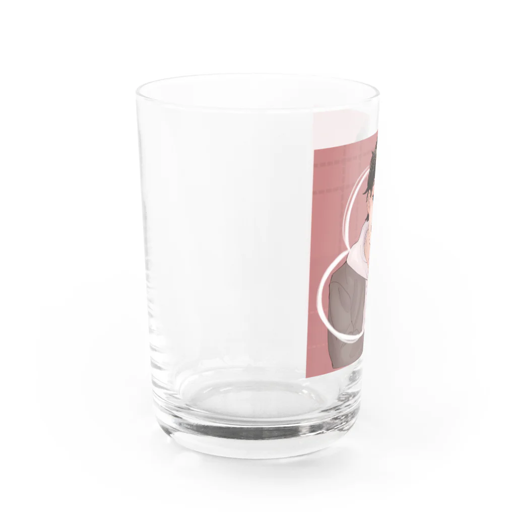 Lucky×Luckyのけいくん　グラス Water Glass :left