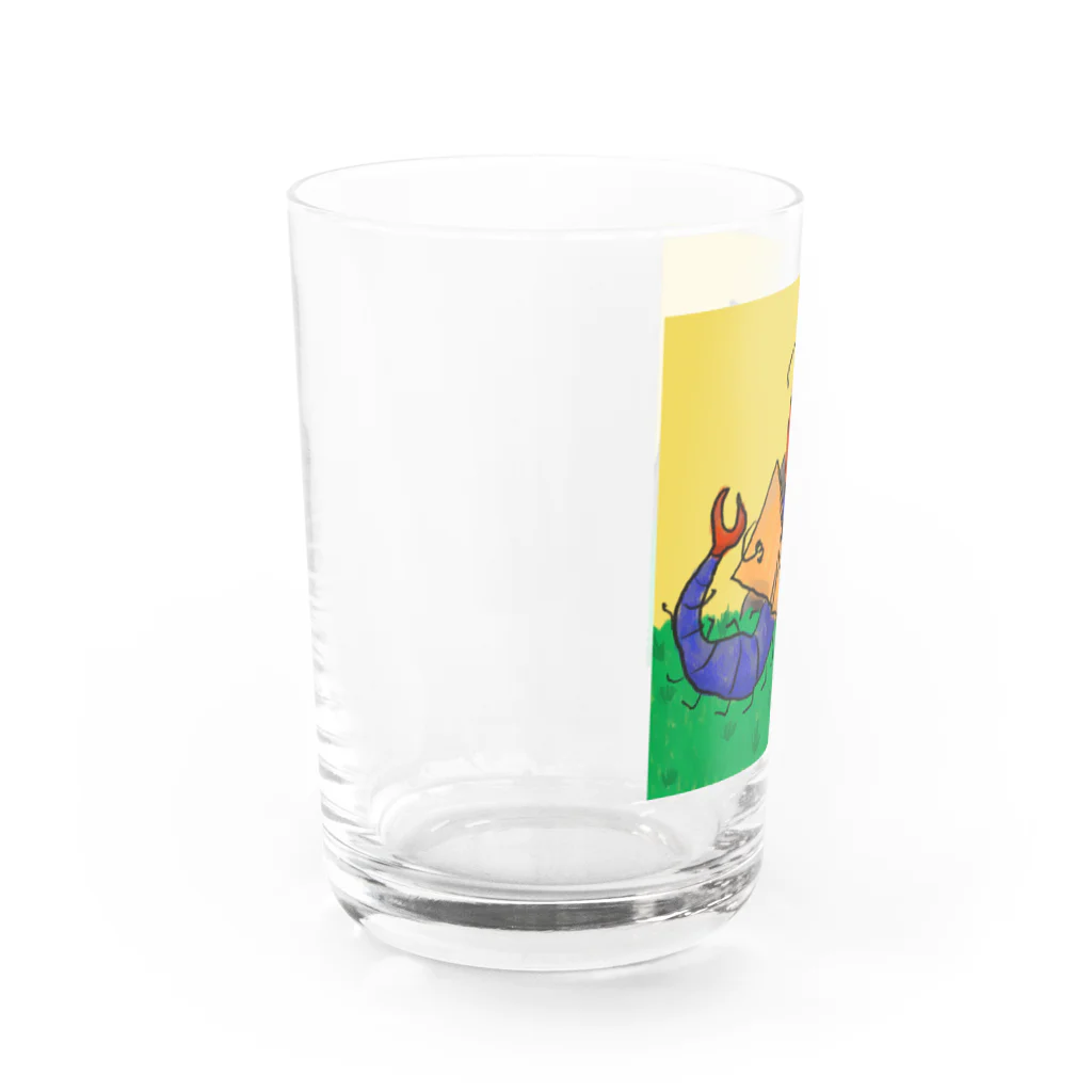 いぬいぬいのむかでくん Water Glass :left