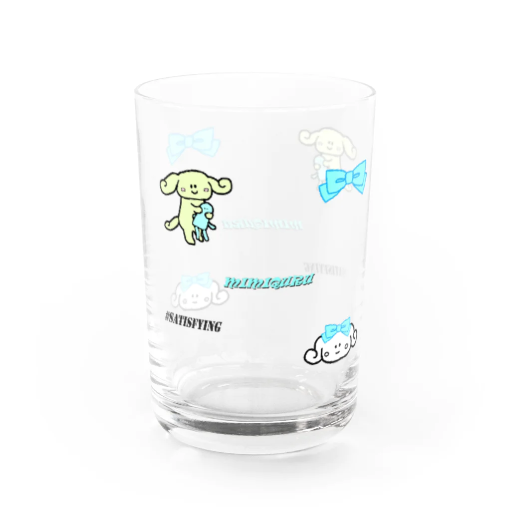  #satisfyingのMIMIQURU ミミキュル Water Glass :left