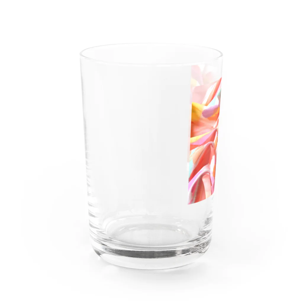 amorphousのW -えがおのしわ- シリーズ01 Water Glass :left