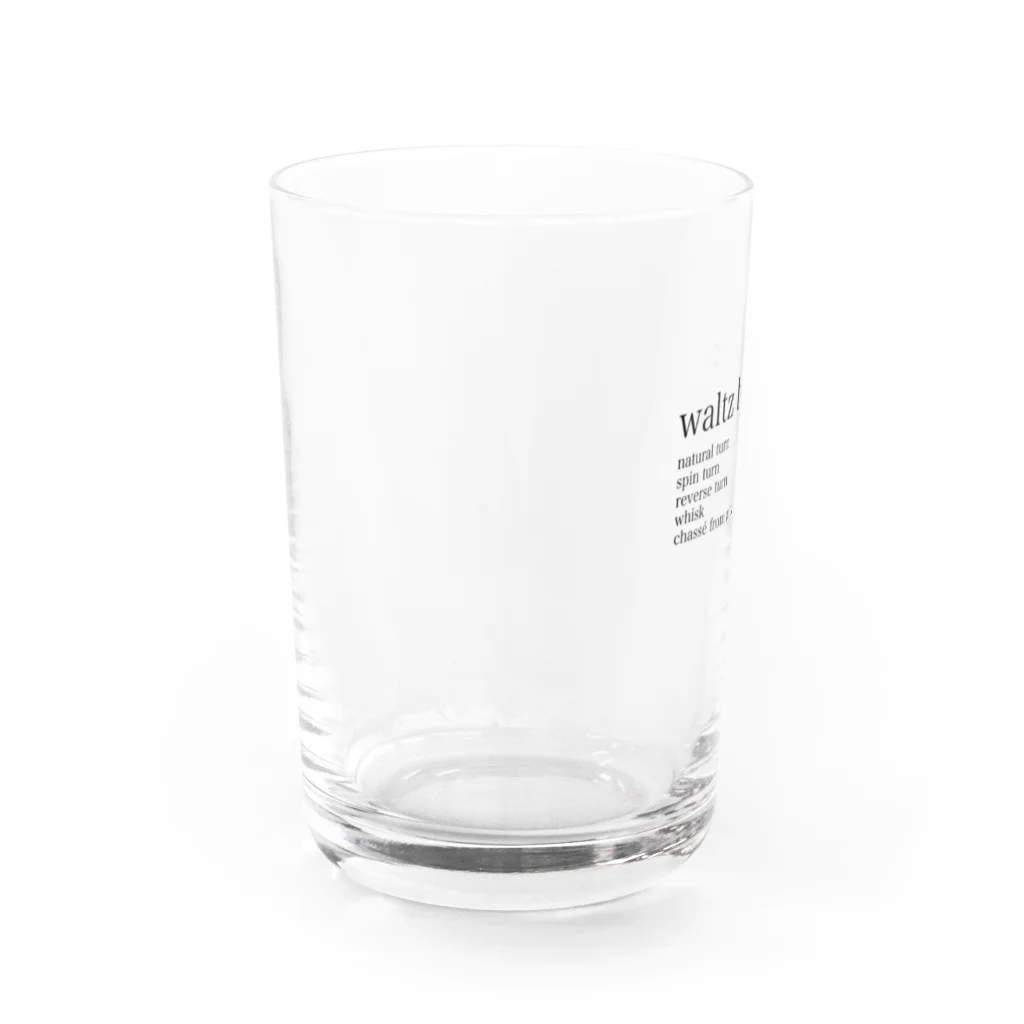 ボールルームで会いましょうのワルツ　ベーシックフィガー Water Glass :left