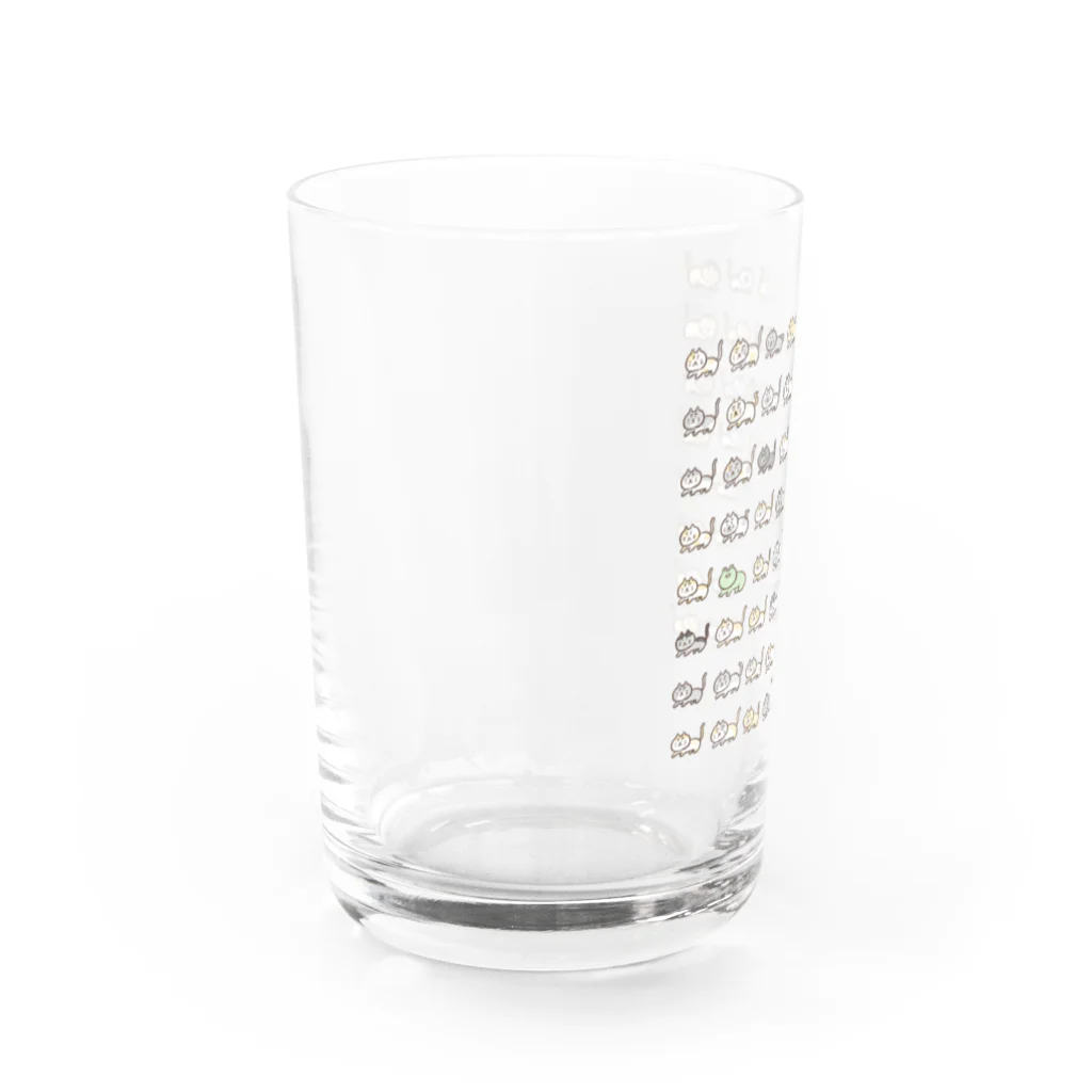 ikomotのにゃんころさんと一緒 Water Glass :left